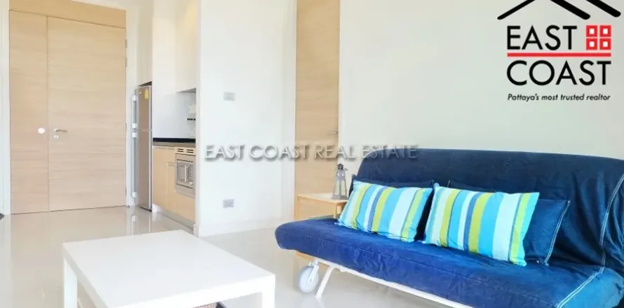Condominio de 1 dormitorio en Jomtien Beach, Pattaya, Tailandia № 213510