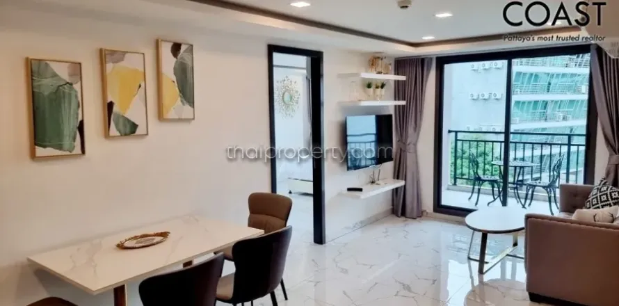 Condominio de 2 dormitorios en Pattaya, Tailandia № 213512