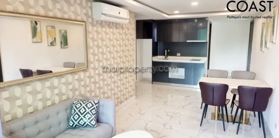 Condominio de 2 dormitorios en Pattaya, Tailandia № 213511