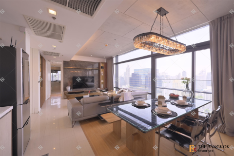 Condo à Bangkok, Thaïlande, 2 chambres № 188601