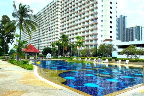 Студия в кондо на Пляж Джомтьен, Паттайя, Таиланд № 158890 - фото 18