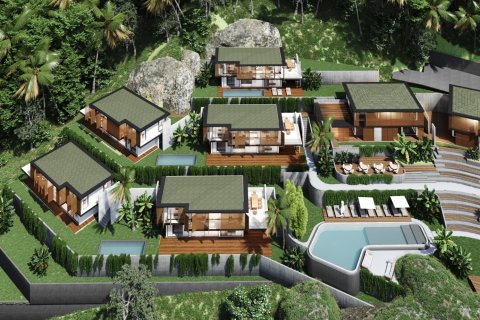 Villa in Koh Pha Ngan, Thailand 1 Schlafzimmer № 165078 - Foto 15