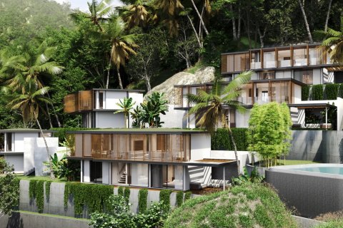 Villa in Koh Pha Ngan, Thailand 1 Schlafzimmer № 165078 - Foto 16