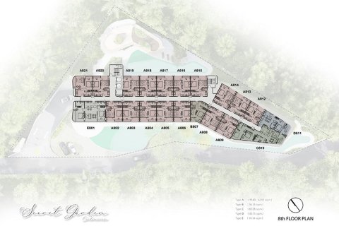 Condo à Pattaya, Thaïlande, 1 chambre № 170291 - photo 15