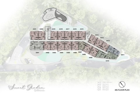 Condo à Pattaya, Thaïlande, 2 chambres  № 170290 - photo 16