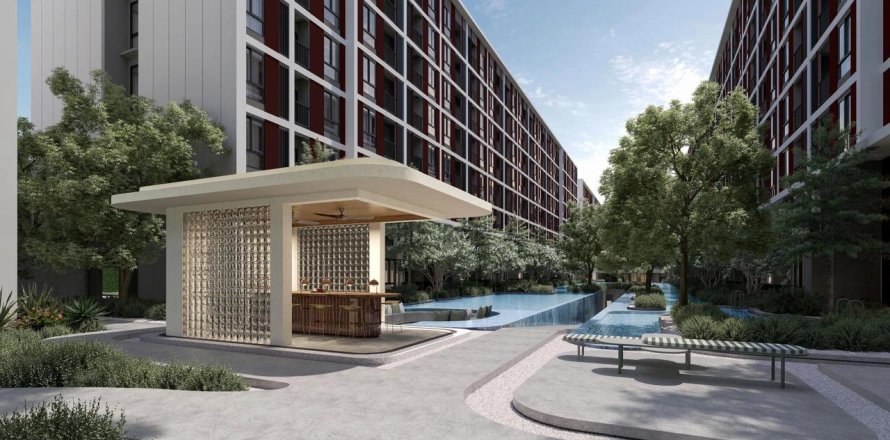 Квартира в Бангкоке, Таиланд с 3 комнатами  № 150503