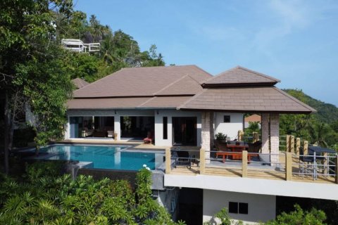 Вилла в Самуи, Таиланд с 4 спальнями  № 115463 - фото 1