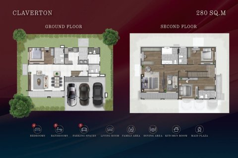 Дом в Лат Крабанге, Бангкок, Таиланд с 4 спальнями № 154802 - фото 9