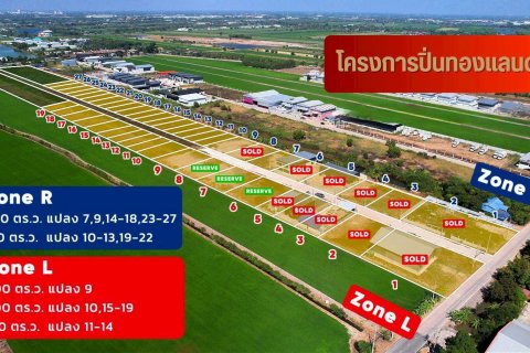 Land in Bang Bua Thong, Thailand 600 sq.m. № 154804 - photo 4