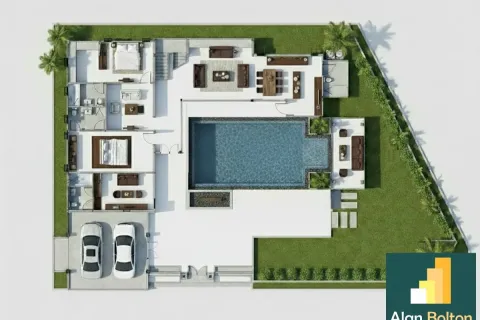 Casa de 5 dormitorios en Jomtien Beach, Pattaya, Tailandia № 210974 - foto 5