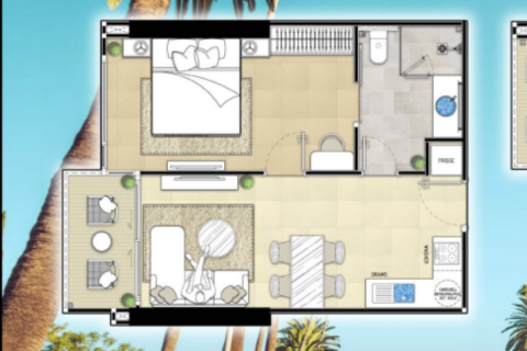 Studio in the Condo in Pattaya, Thailand  № 170706 - photo 4