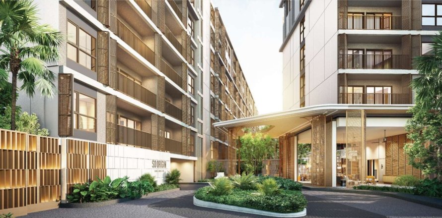 Condo in Phuket, Thailand, 2 bedrooms  № 173740