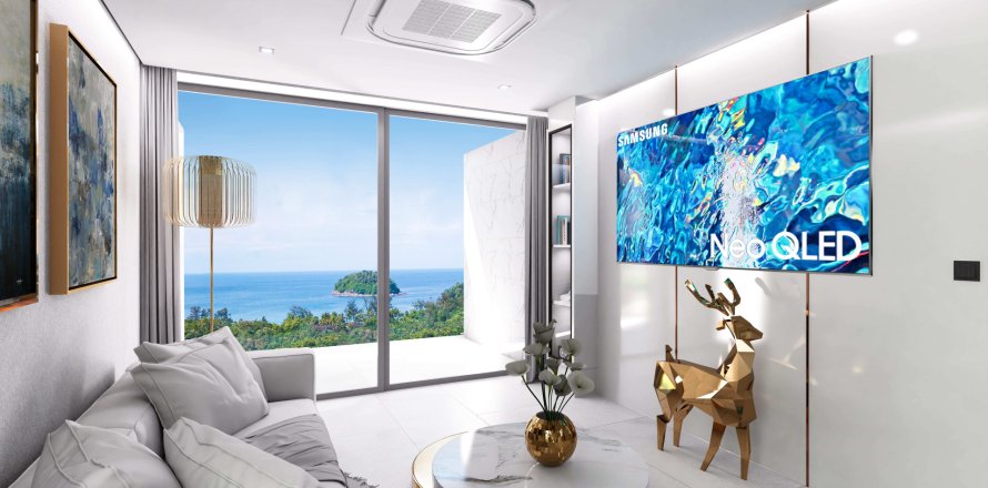 Condo à Phuket, Thaïlande, 2 chambres № 173736