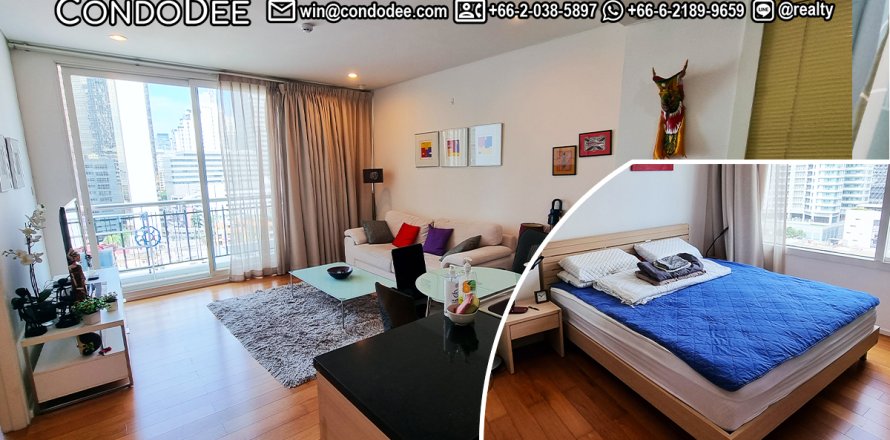 Condo à Watthana, Bangkok, Thaïlande, 1 chambre № 200996