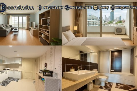 Condo in Watthana, Bangkok, Thailand, 2 bedrooms  № 200995