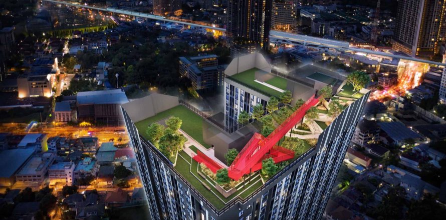 Condo à Bangkok, Thaïlande, 1 chambre  № 165074