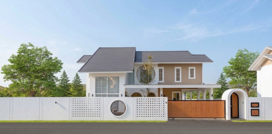 Дом в Чиангмае, Таиланд с 4 спальнями  № 171510