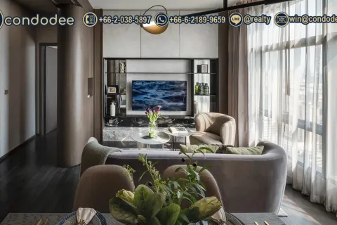 Condominio de 2 dormitorios en Bangkok, Tailandia № 220537