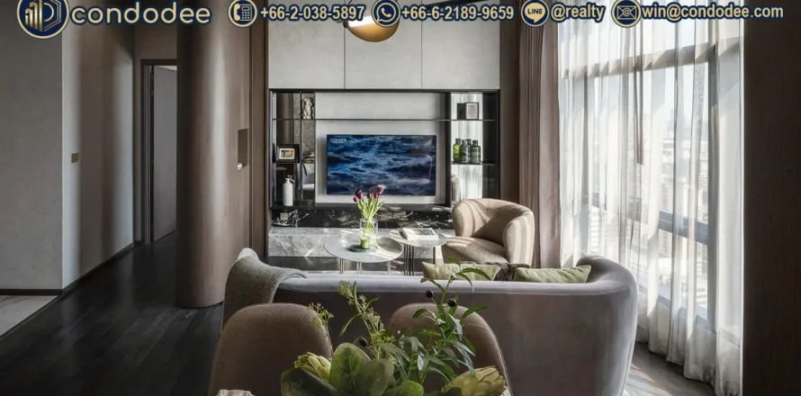 Eigentumswohnung in Bangkok, Thailand, 2 Schlafzimmer № 220537