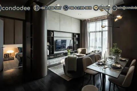 Eigentumswohnung in Bangkok, Thailand, 2 Schlafzimmer № 220537 - Foto 4