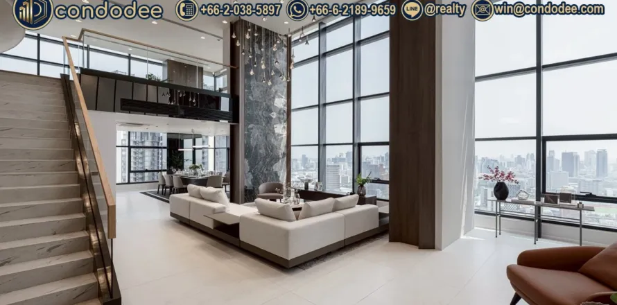 Eigentumswohnung in Ratchathewi, Bangkok, Thailand, 4 Schlafzimmer  № 220535