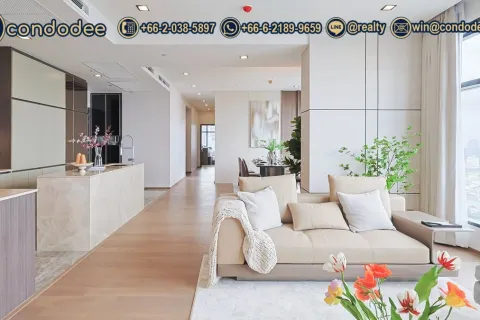 Eigentumswohnung in Bangkok, Thailand, 3 Schlafzimmer № 220536 - Foto 4