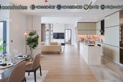Condo à Bangkok, Thaïlande, 3 chambres  № 220536