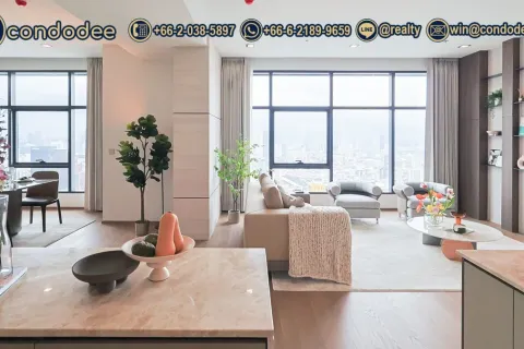 Eigentumswohnung in Bangkok, Thailand, 3 Schlafzimmer № 220536 - Foto 2