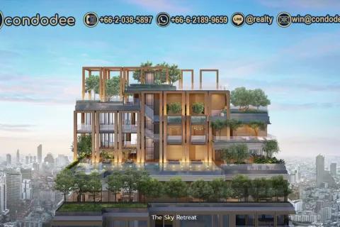 Eigentumswohnung in Sathon, Bangkok, Thailand, 2 Schlafzimmer № 220533 - Foto 13