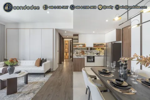 Condo à Sathon, Bangkok, Thaïlande, 2 chambres  № 220533