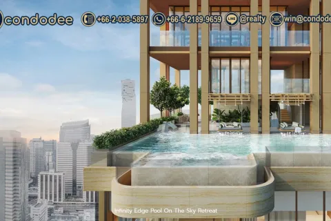 Eigentumswohnung in Sathon, Bangkok, Thailand, 2 Schlafzimmer № 220533 - Foto 12
