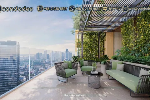 Eigentumswohnung in Sathon, Bangkok, Thailand, 2 Schlafzimmer № 220533 - Foto 9