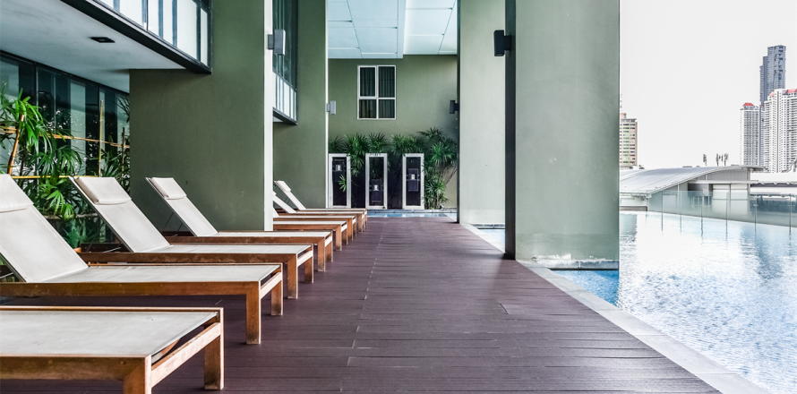 Condo à Bangkok, Thaïlande, 1 chambre  № 188484