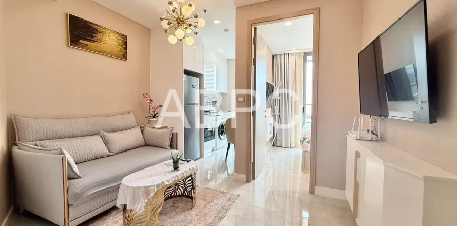 Condominio de 1 dormitorio en Jomtien Beach, Pattaya, Tailandia № 211738