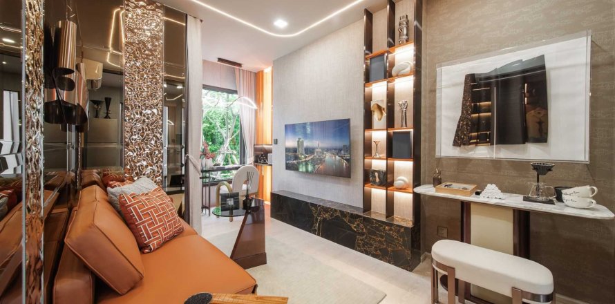 Studio in the Condo in Khlong San, Bangkok, Thailand  № 162971