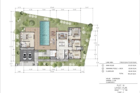 Villa in Bang Lamung, Thailand 4 Schlafzimmer № 222463 - Foto 19