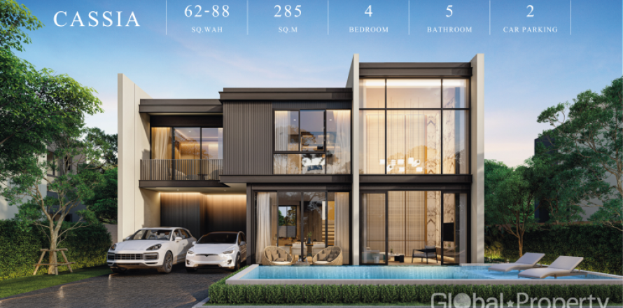 House in Pattaya, Thailand 4 bedrooms № 55112