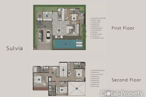 House in Pattaya, Thailand 4 bedrooms № 55112 - photo 26