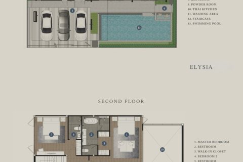 House in Pattaya, Thailand 4 bedrooms № 55112 - photo 30