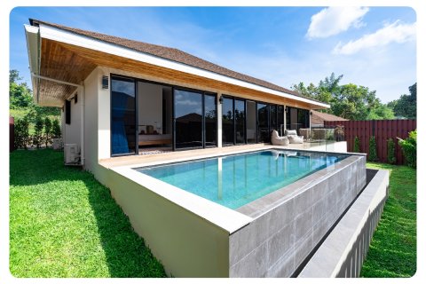 Villa auf Chaweng Beach, Ko Samui, Thailand 3 Schlafzimmer № 170144 - Foto 21