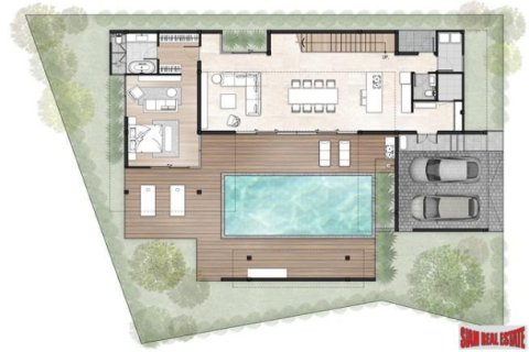 Вилла в Банг Тао, Таиланд с 4 спальнями  № 150888 - фото 14