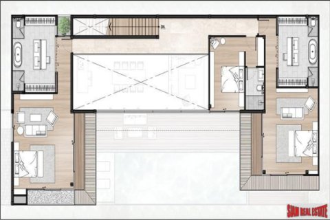 Вилла в Банг Тао, Таиланд с 4 спальнями  № 150888 - фото 17