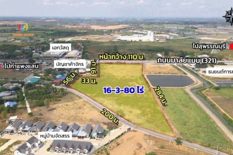 Земельный участок в Накхонпатхоме, Таиланд 25600м2  № 157166 - фото 3