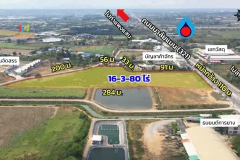 Земельный участок в Накхонпатхоме, Таиланд 25600м2  № 157166 - фото 4