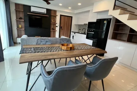 Condominio de 2 dormitorios en Jomtien Beach, Pattaya, Tailandia № 211685 - foto 14