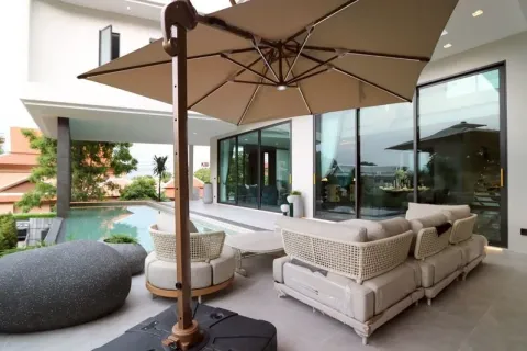 Casa de 6 dormitorios en Jomtien Beach, Pattaya, Tailandia № 211686 - foto 16
