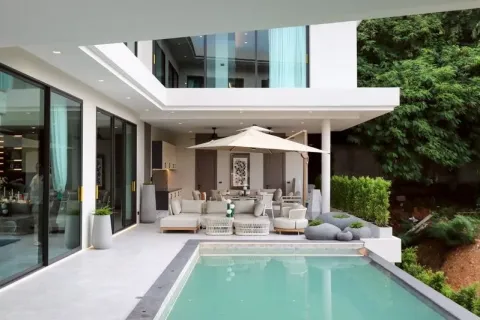 Casa de 6 dormitorios en Jomtien Beach, Pattaya, Tailandia № 211686 - foto 14