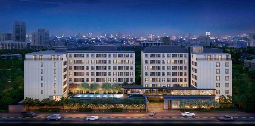 Condo à Bangkok, Thaïlande, 1 chambre № 208867