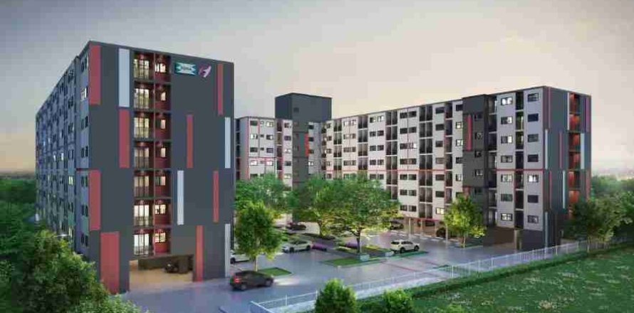Condo à Bangkok, Thaïlande, 1 chambre № 208869