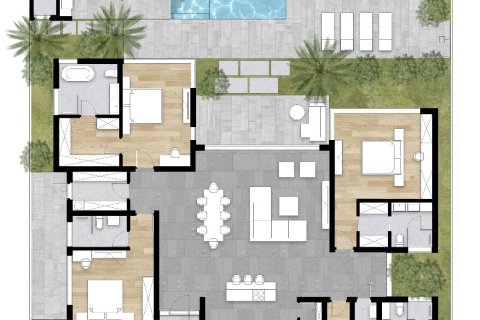 Villa in Bang Tao, Thailand 4 bedrooms № 165380 - photo 16